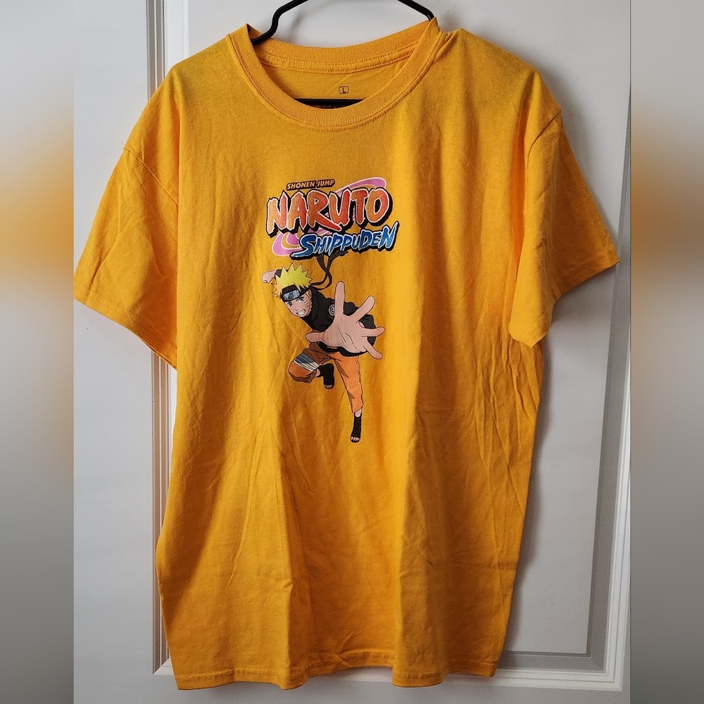 NWOT Naruto Shippuden Orange T-Shirt